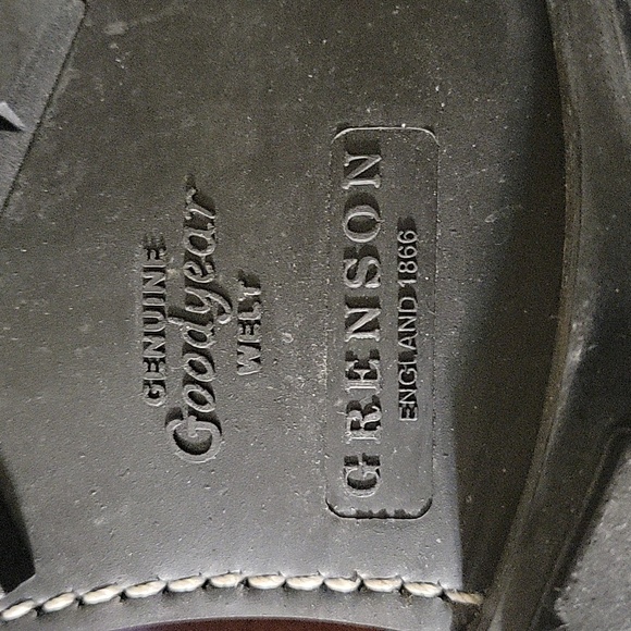 Gernson wingtip Genuine leather boots - Picture 5 of 5